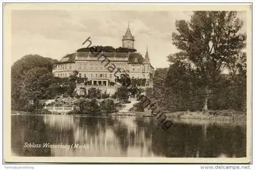 Schloss Wiesenburg (Mark) - Verlag Otto Mildner Belzig 1930