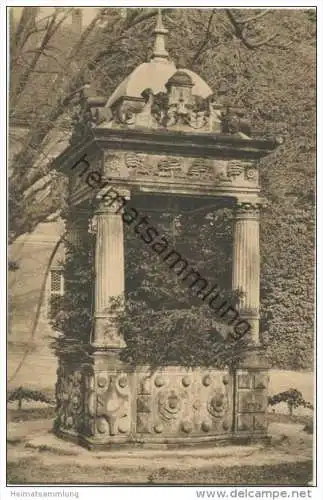 Schloss Wiesenburg (Mark) - Brunnen - Verlag H. Zerndorf Belzig 1930