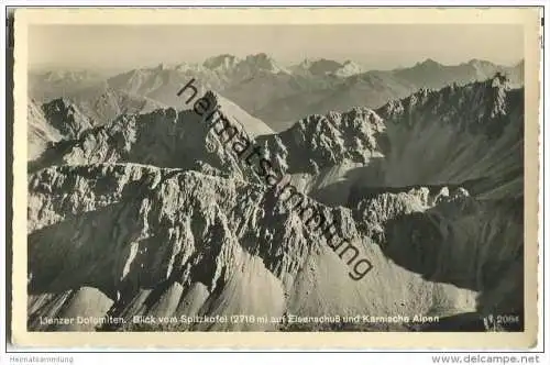 Lienzer Dolomiten - Eisenschuss - Karnische Alpen - Foto-AK