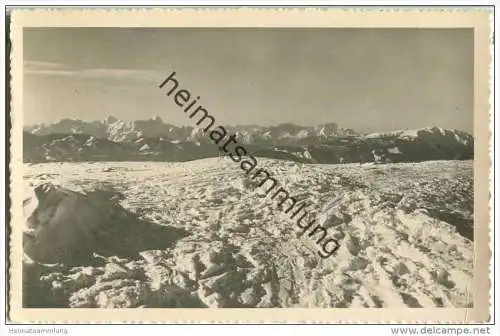 Julische Alpen von der Görlitzen - Foto-AK