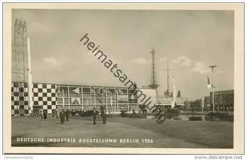 Deutsche Industrie-Ausstellung Berlin 1956 - Foto-AK - Verlag Carl Köfer Berlin - Sonderstempel