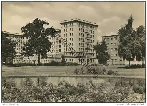 Berlin - Weberwiese - Foto-AK Grossformat - VEB Postkarten-Verlag Berlin 1956