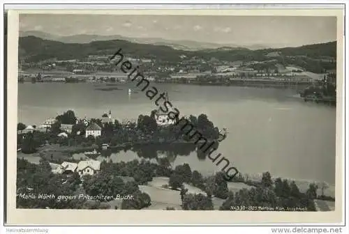 Maria Wörth - Pritschitzer Bucht - Foto-AK