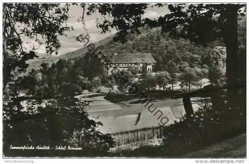 Amelith - Schloss Nienover - Bodenfelde - Foto-AK - Verlag Foto-Fritz Karlshafen gel. 1957