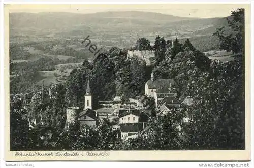 Lindenfels im Odenwald - Photografik Kunstanstalt GmbH Neckargmünd gel. 1952