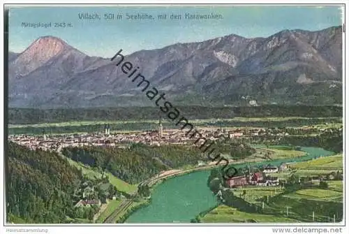 Villach mit Karawanken