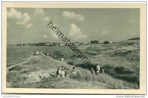 Norddorf - Weg zum Strande - Verlag Johannes Quedens Norddorf