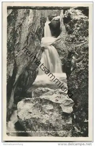 Garnitzenklamm bei Hermagor - 4. Wasserfall