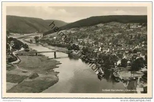 Solbad Karlshafen - Foto-AK - Verlag Artur Meinhardt jr. Karlshafen