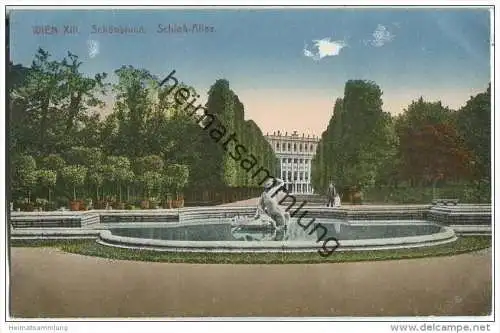 Wien - Schönbrunn - Schloss-Allee
