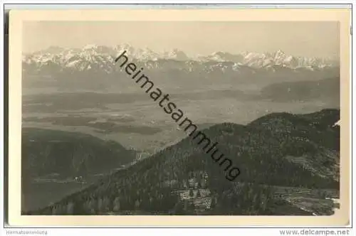 Julische Alpen von der Görlitzen - Foto-AK