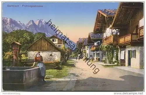 Garmisch - Frühlingstrasse - Verlag Franz Hayer München