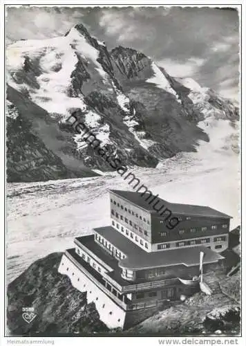 Kaiser Franz Josefshaus mit Grossglockner - Foto-AK Grossformat