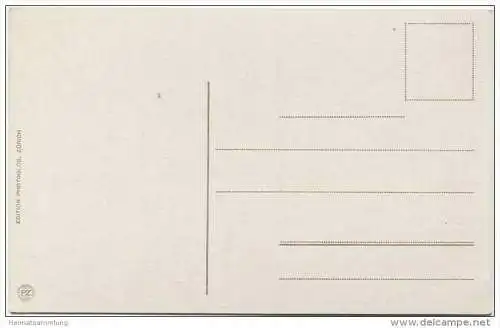 Zürich vom Polytechnikum aus - Edition Photoglob Zürich