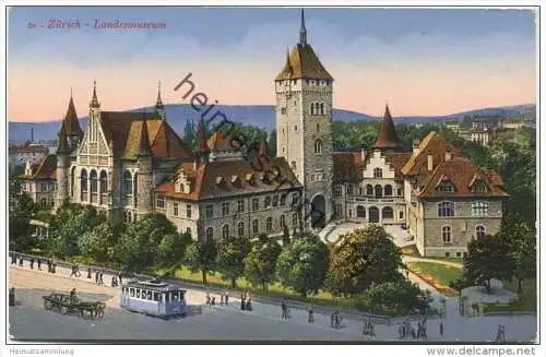 Zürich - Landesmuseum - Verlag Photo- und Karten-Zentrale Zürich