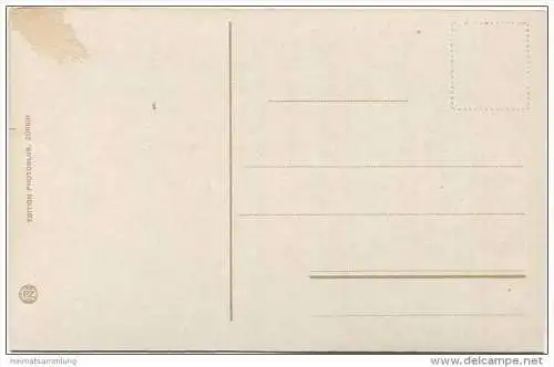 Zürich - Bahnhofplatz mit Polytechnikum - Universität