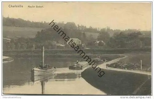 Charleville - Moulin Godart - Editeur J. Winling Charleville - Feldpost gel. 1917