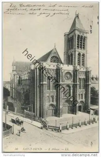 Saint Denis - Seine-Saint-Denis - L' Abbaye gel. 1909