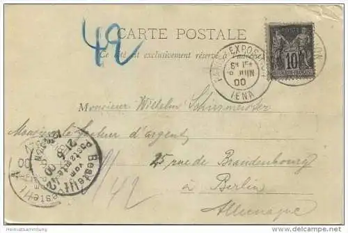 Paris - Exposition de 1900 - La Porte des Invalides