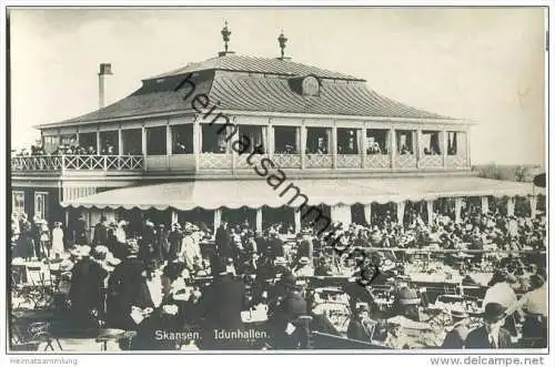 Stockholm - Skansen - Idunhallen - Foto-AK 20er Jahre