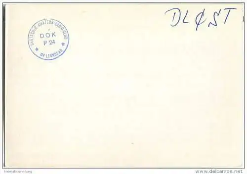 QSL - QTH - Funkkarte - DK3HR - Leonberg-Ramtel - 1970