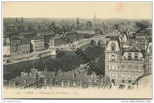 Paris - Panorama des Huit Ponts
