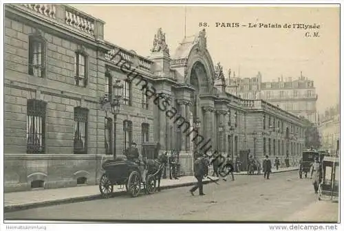 Paris - Le Palais de l'Elysée