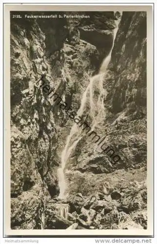 Faukenwasserfall - Foto-AK