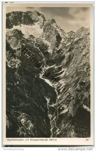 Hupfleitenjoch - Knappenhäuser - Foto-AK