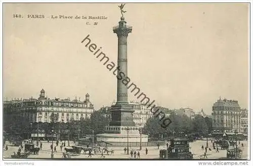 Paris - La Place de la Bastille
