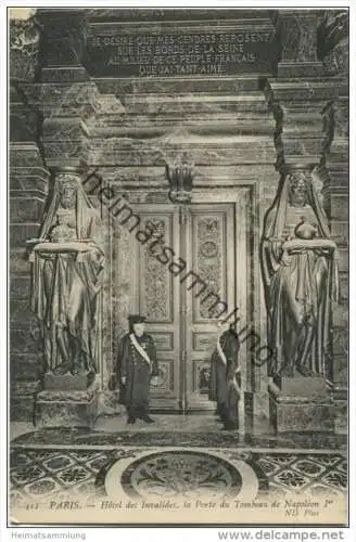 Paris - Hotel des Invalides - La Porte du Tombeau de Napoléon 1er