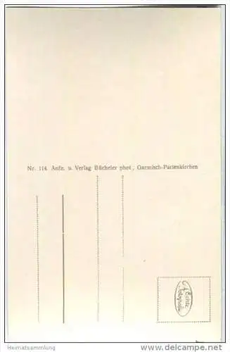 Höllentalklamm - Foto-AK