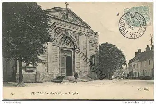 Wimille - l' Eglise gel. 1909
