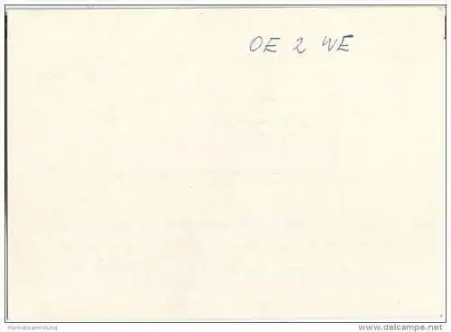 QSL - QTH - Funkkarte - HB9VR - Schweiz - Reinach Aargau - 1959