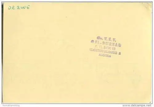 QSL - QTH - Funkkarte - SM5-2930 - Sweden - Motala - 1958