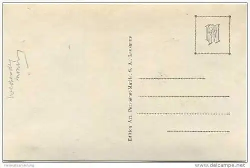 Les Avants - Vue generale et Dent du Midi - Foto-AK 1933 - Verlag Perrochet Matile S.A. Lausanne