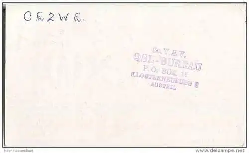 QSL - QTH - Funkkarte - G3LXW - Great Britain - Orpington - 1959