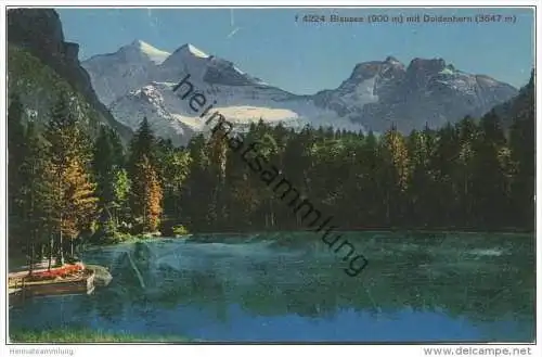 Blausee mit Doldenhorn - Edition Photoglob Zürich