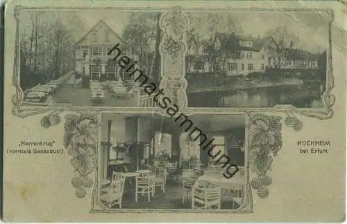 Erfurt - Hochheim - Herrenkrug - Verlag Wilhelm Schenker Erfurt