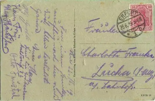 Erfurt - Hochheim - Herrenkrug - Verlag Wilhelm Schenker Erfurt