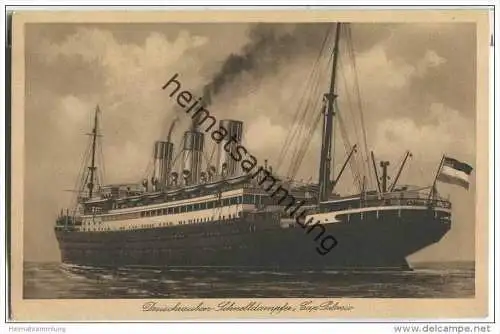 Hamburg-Südamerika-Dampfschifffahrts-Gesellschaft - Dreischraubendampfer Cap Polonio