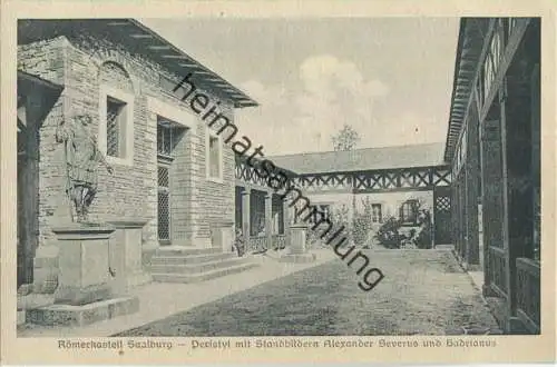 Römerkastell Saalburg - Peristyl - van den Boogaart 's Kunst-Anstalt Wiesbaden ~1920