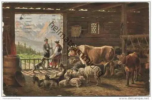 Landwirtschaft - Kunstverlag Rehn &amp; Linzen Cassel N° 2105