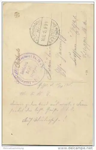 Soldaten - Abschied - Feldpost - Spruch