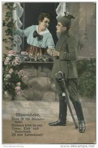 Soldaten - Ulanenliebe - Spruch