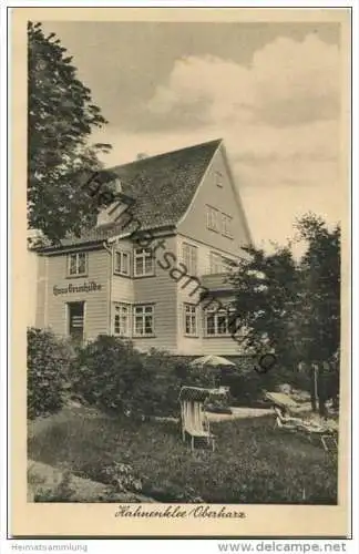 Hahnenklee - Haus Brunhilde - Verlag Walter Otto Hahnenklee