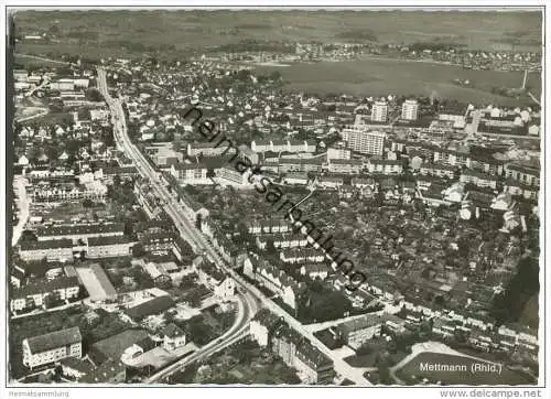 Mettmann - Fliegeraufnahme - Foto-AK-Grossformat