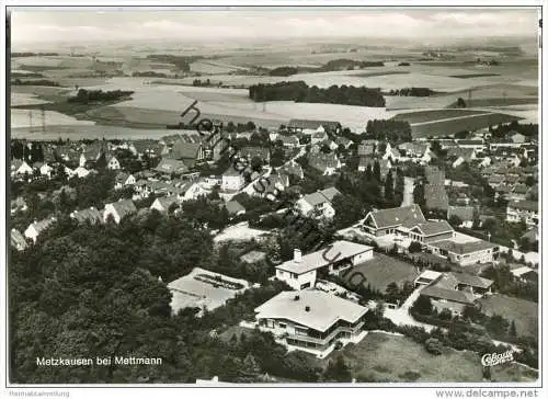 Mettmann - Metzhausen - Fliegeraufnahme - Foto-AK Grossformat