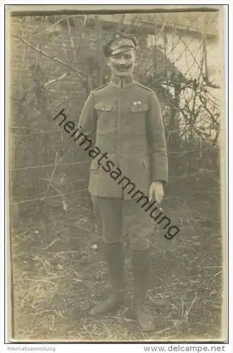 Portraitaufnahme - Soldat - Foto-AK