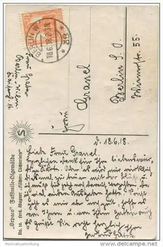 ""Erpaco"" Faksimile Ölgemälde No. 10 - Ferd. Wagner ""Fischers Töchterlein""